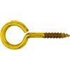 - Occhiolo chiuso per legno ottone 4x30x14 mm 3 pz