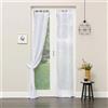 Tenda a vetro Lione L 60 x 240 cm bianco