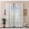 Tenda arredo Olga L 140 x H 280 cm naturale
