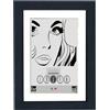 Cornice da muro Boyd nero crilex 50x70 cm