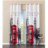Tenda arredo Urban Telephone L 140 x H 280 cm con stampa