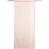 Tenda a vetro Aronna L 60 x H 150 cm rosa chiaro