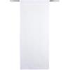 Tenda a vetro Aronna L 60 x H 150 cm bianco