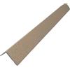 Profilo angolare 2,6 m 10x10 mm alluminio sabbia