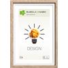 Cornice legno Unika 13x18 cm rovere/bianco