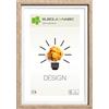 Cornice legno Unika 18x24 cm rovere/bianco