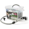 G.F. Tubo irrigazione autoestensibile Kit AQUAGO BOX 30 m x Ø 12,5 mm grigio