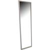 Specchiera box da parete con cornice finitura rovere 30x120 cm