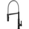 Rubinetto cucina monocomando canna alta Austin nero opaco