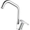 Rubinetto cucina monocomando canna alta Allen cromo lucido