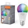 LEDVANCE Lampadina LED a goccia Ledvance Smart Home WiFi RGBW E27 1521 lm