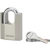 Lucchetto a cilindro ottone arco acciaio 60 mm 3 chiavi