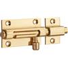 Chiavistello placcato in ottone 50 mm