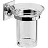 Portaspazzolini Wizard in ottone e cromall cromo