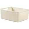 Keter Contenitore in plastica riciclata Keter Curver Jute M 36x28x14,5 cm avorio
