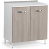 Base cucina 2 ante 80 cm olmo