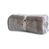 - Copritutto rigato colore tortora 250x250 cm
