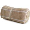 Copritutto rigato colore senape 250x250 cm
