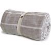 - Copritutto rigato colore tortora 250x250 cm