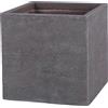 Vaso da esterno marrone 32 x 32 x 32 cm