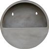Vaso da appendere in Fiberstone 31x31x9 cm beige