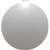 Specchio bagno a parete circolare Ø 68 cm