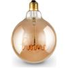 Lampadina LED E27 decorativa Globo Home Ambrato 160 lm