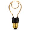 Lampadina LED E27 decorativa Artist doppia spirale 240 lm bianco caldo