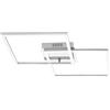 Eglo Plafoniera LED Palmaves 3900 lm CCT 66,5x41,5 cm bianca