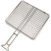 - Graticola doppia cromata SANDRIGARDEN senza piedi 35x40 cm