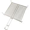 - Graticola doppia cromata SANDRIGARDEN con piedi 40x45 cm