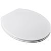 Copriwater ovale SIT100T in termoindurente bianco