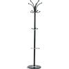 Compactor Attaccapanni in metallo Iris nero 37x37x178 cm
