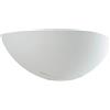 Applique Sestriere 31x12,5 cm bianco