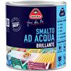 Smalto ad acqua brillante Boero bianco 0,5 l
