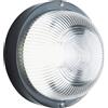 Plafoniera serie Echo attacco E27 nera