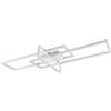 Trio Plafoniera LED Salinas 4100 lm bianco neutro 11,5x100x40 cm bianco opaco
