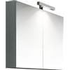 Specchio Contenitore a 2 ante 90x15x68 cm