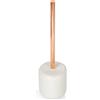 METAFORM Portascopino bagno Clizia H 36 cm bianco
