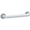 Maniglione lineare in acciaio laccato 30 cm bianco