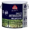 BOERO Smalto antiruggine brillante nero 2 l Boero