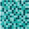 - Mosaico Aquamarine 31,6x31,6 cm in vetro