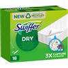 Swiffer Panno cattura polvere Swiffer Dry ricarica 18 pz