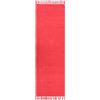Tappeto in cotone effetto ciniglia 60x200 cm rosso