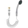Doccia Duplex Wendy con flessibile estensibile cromo/bianco