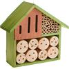 Verdemax Casetta in legno per insetti colorata 25 x 9 x h 23 cm