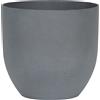 Vaso per piante Sandstone in cemento Ø 31,5 x 30 cm grigio