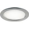 Led da incasso Nemo 3,5W 6,5x1,8 cm argento