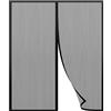 Zanzariera adesiva magnetica Irs 120x160 cm nera