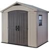Casetta da giardino Keter in resina sp. 16 mm beige 4,42 m²